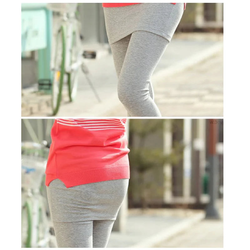 Leggings femme mélange de coton agréable ; pour affronter le froid
