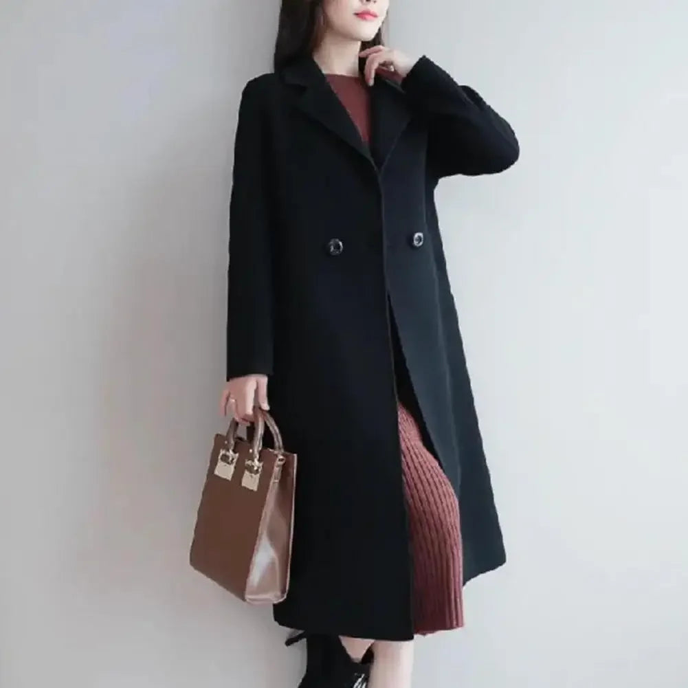 manteau femme en laine -cachemire raffiné pour un look irréprochable.