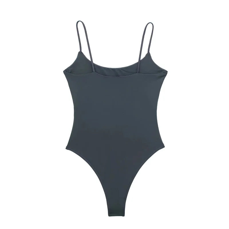 MUJER 2025 Sexy Tight Bodys for Women White Black Backless Bodysuit Women One Pieces Jumpsuits for Women Sexy Lingerie Bodysuit