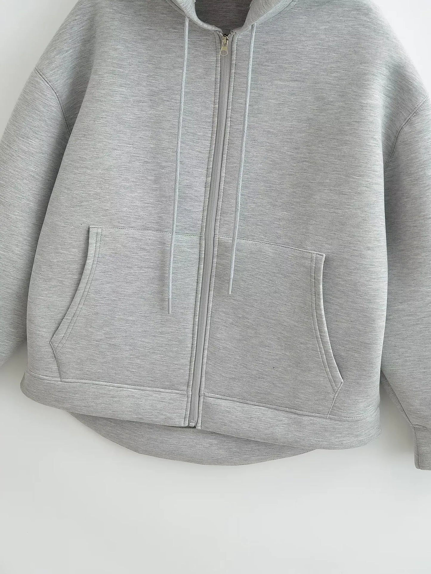 Sweat-shirt mixe Automne hiver Se porte seule pour une allure décontractée Vous pouvez le customiser facilement chez vous