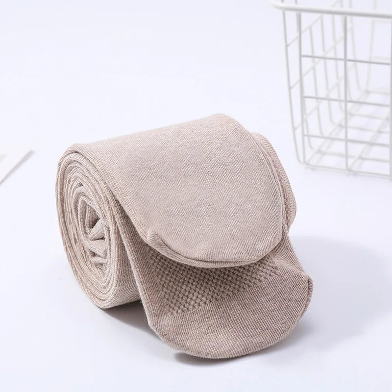 High quality cotton hip lift pantyhose women's Korean version of the new elastic foot massage leggings