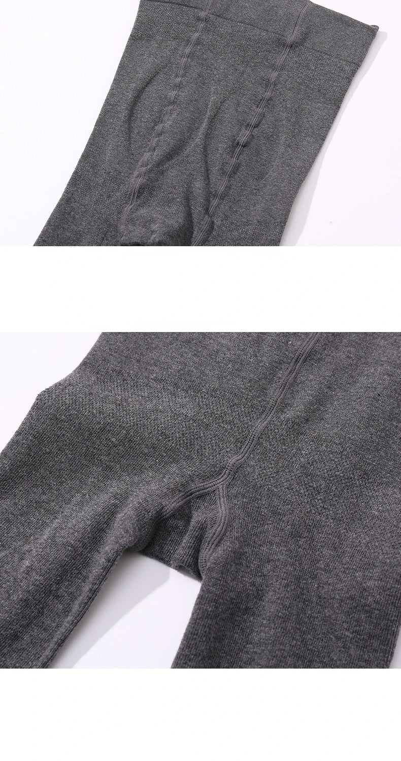 High quality cotton hip lift pantyhose women's Korean version of the new elastic foot massage leggings