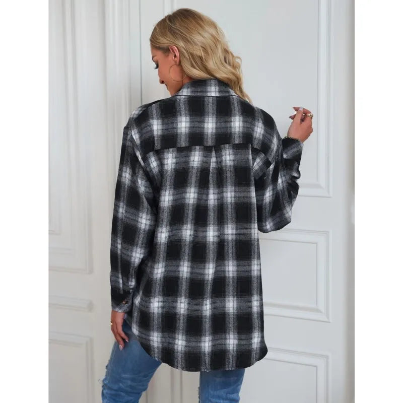 Chemise Femme Se porte parfaitement avec un Jean Idéal pour un effet décontracté Tout en restant tendance