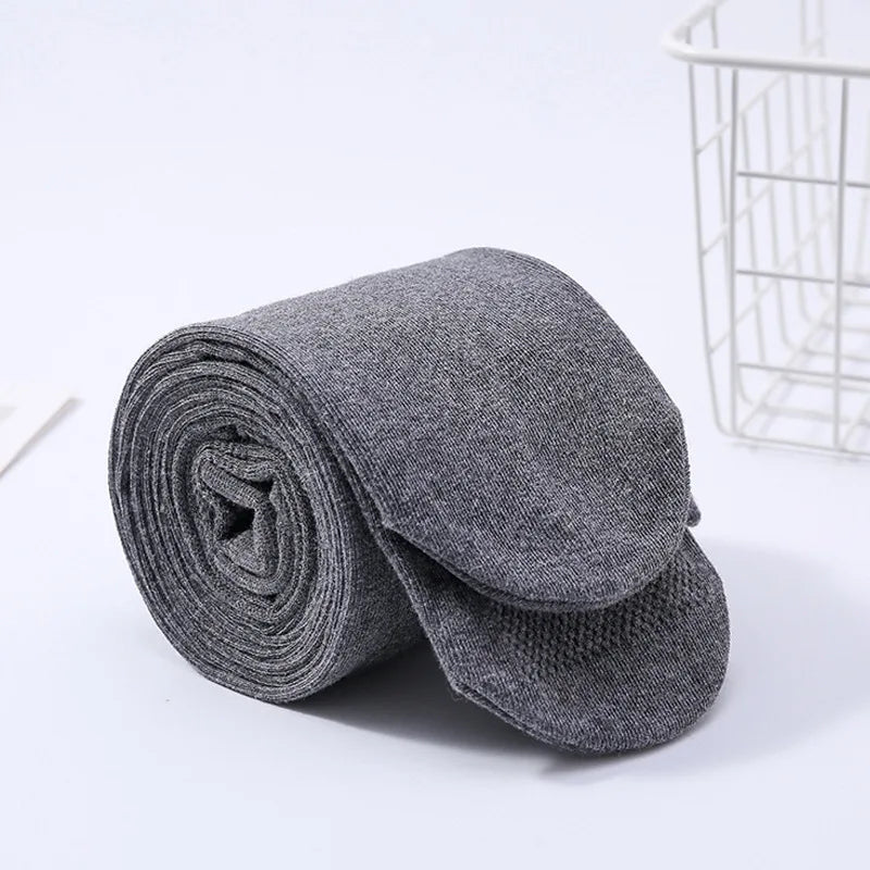 High quality cotton hip lift pantyhose women's Korean version of the new elastic foot massage leggings