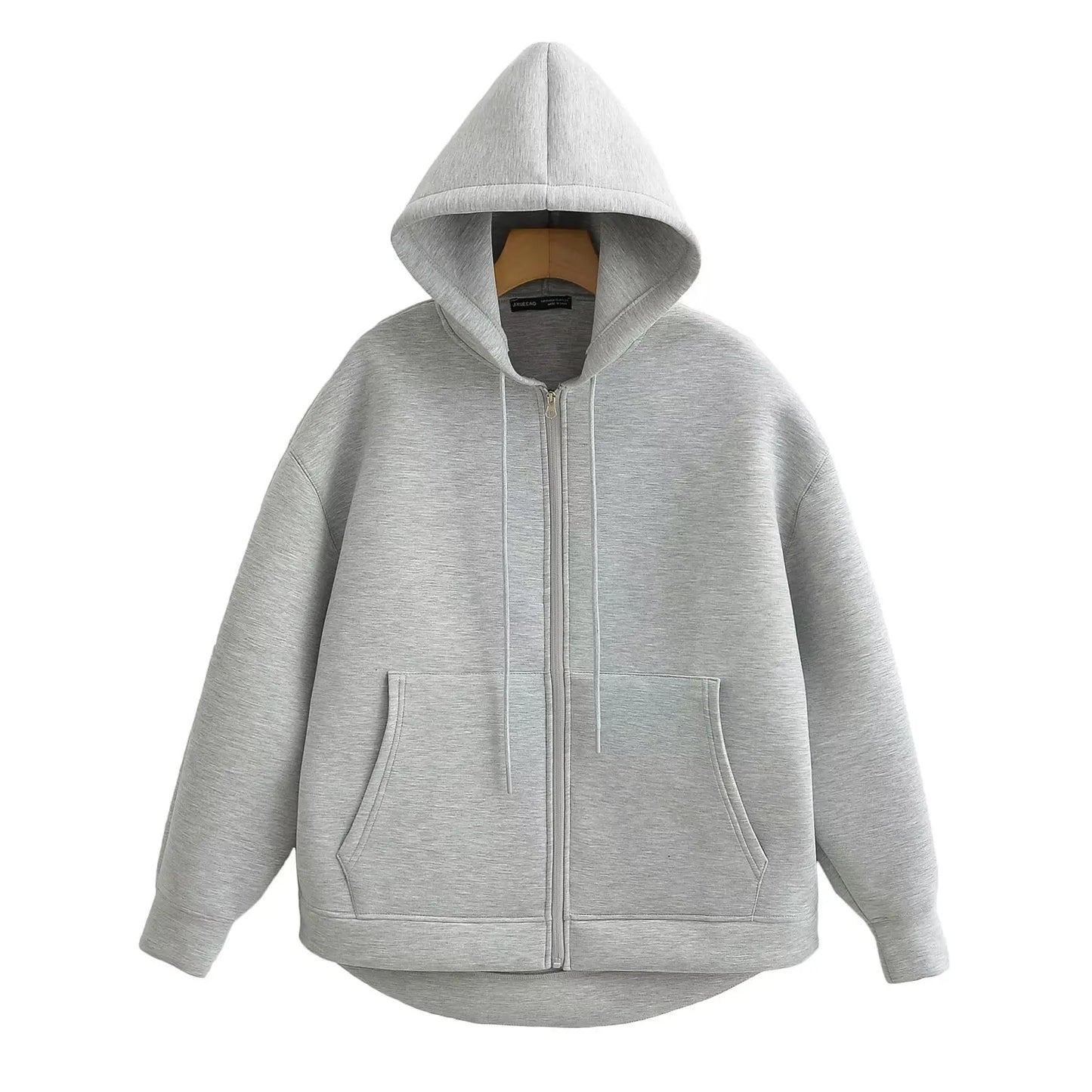 Sweat-shirt mixe Automne hiver Se porte seule pour une allure décontractée Vous pouvez le customiser facilement chez vous