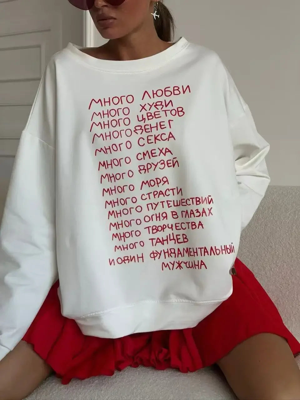 T-shirt a manche longue tendance