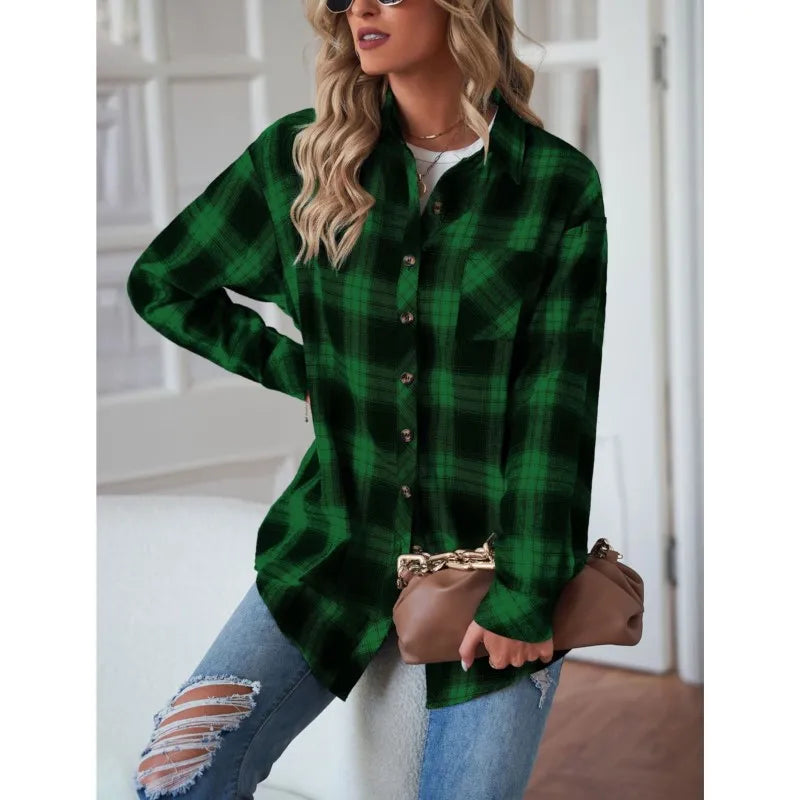 Chemise Femme Se porte parfaitement avec un Jean Idéal pour un effet décontracté Tout en restant tendance
