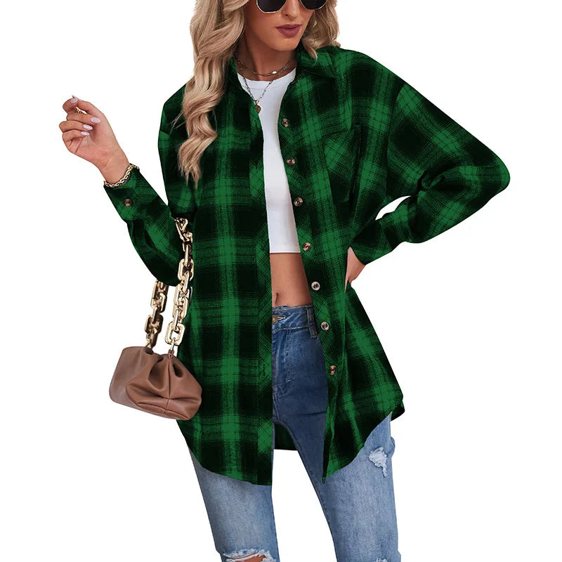 Chemise Femme Se porte parfaitement avec un Jean Idéal pour un effet décontracté Tout en restant tendance