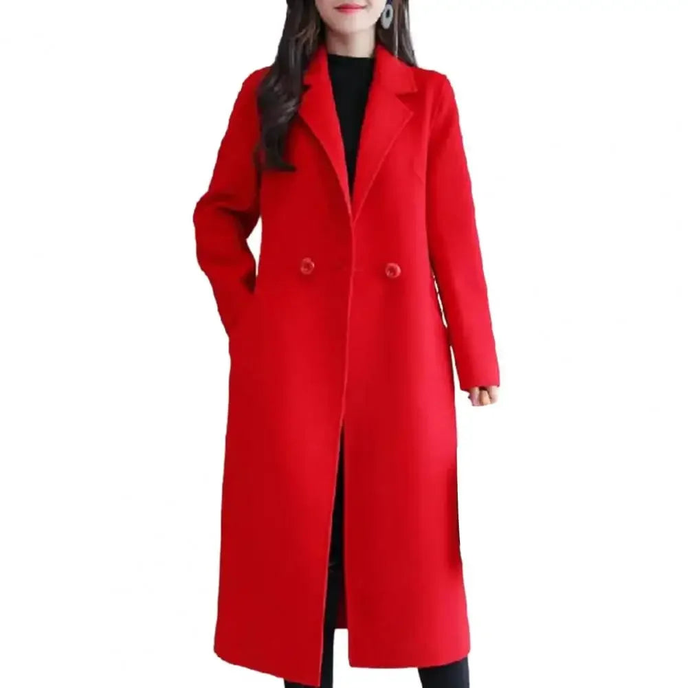 manteau femme en laine -cachemire raffiné pour un look irréprochable.