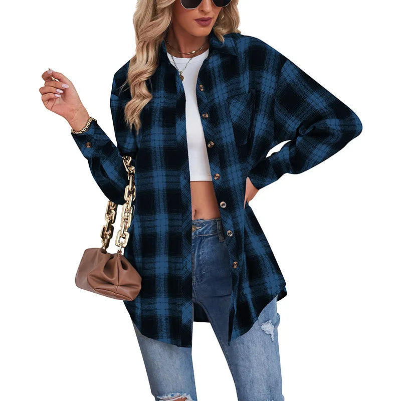 Chemise Femme Se porte parfaitement avec un Jean Idéal pour un effet décontracté Tout en restant tendance