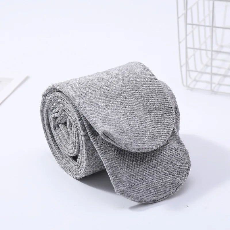 High quality cotton hip lift pantyhose women's Korean version of the new elastic foot massage leggings