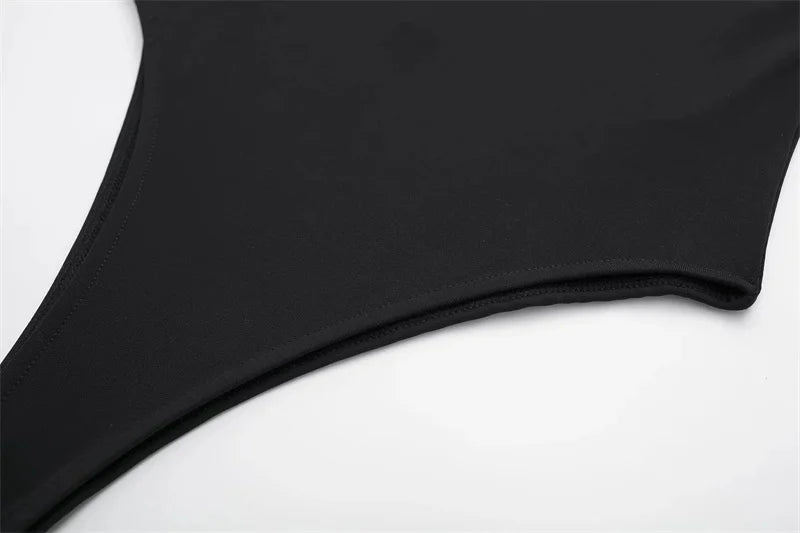 MUJER 2025 Sexy Tight Bodys for Women White Black Backless Bodysuit Women One Pieces Jumpsuits for Women Sexy Lingerie Bodysuit