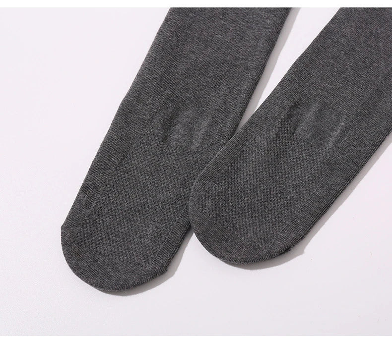 High quality cotton hip lift pantyhose women's Korean version of the new elastic foot massage leggings