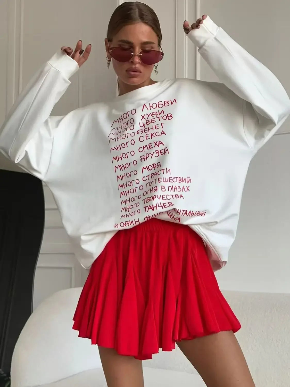 T-shirt a manche longue tendance