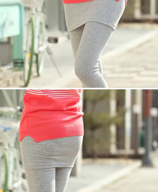 Leggings femme mélange de coton agréable ;  pour affronter le froid