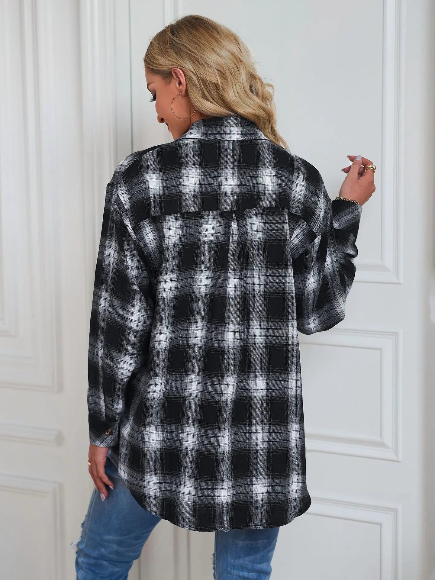 Chemise Femme Se porte parfaitement avec un Jean Idéal pour un effet décontracté Tout en restant tendance
