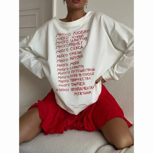 T-shirt a manche longue tendance