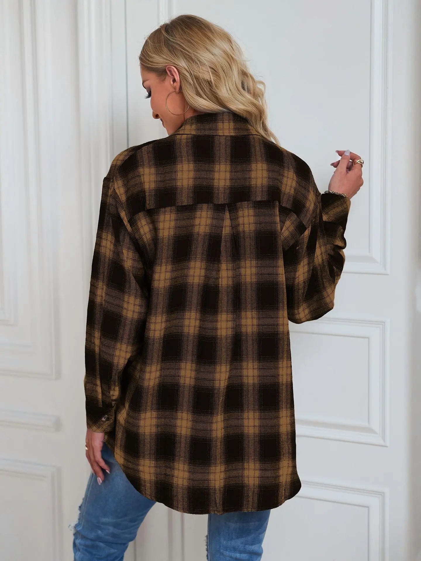 Chemise Femme Se porte parfaitement avec un Jean Idéal pour un effet décontracté Tout en restant tendance